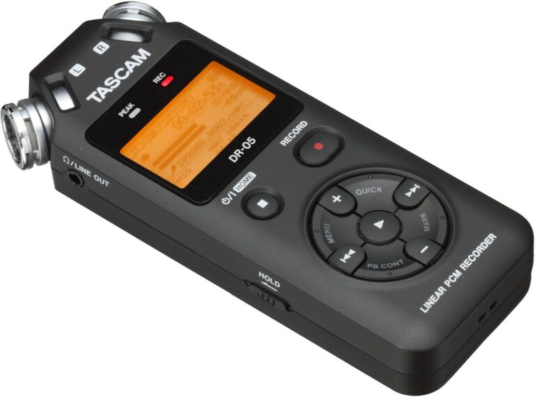 enregistreur audio dr-05 tascam